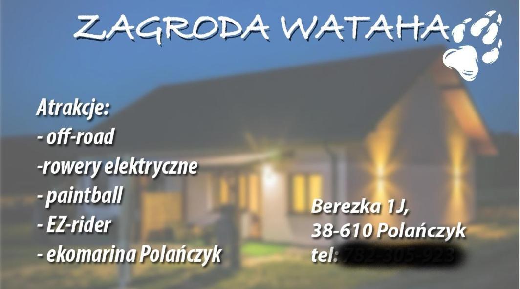 Zagroda Wataha 782 305 923 Polańczyk Exteriör bild